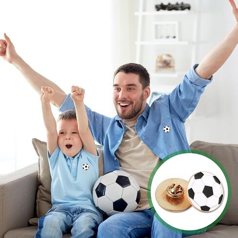 24pcs دبابيس كرة القدم ، ولباس كرة القدم من زنك الزنك الممتازة دبابيس كرة قدم كرة القدم دبابيس كرة القدم بروش الملحقات العملية لحقائب الظهر القمصان لعشاق الرياضة in Saudi Arabia