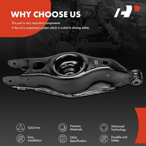 A-Premium Rear Lower Control Arm with Bushing, Compatible with Challenger Charger 2006-2023, 2008-2023, Magnum 2005-2008 & Chrysler 300 2005-2023 in Saudi Arabia