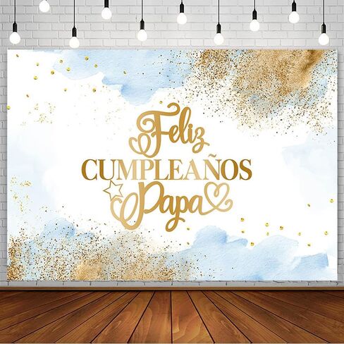 7x5ft Feliz Cumpleaños Mama Backdrop Mom Birthday Party Decorations Best Mom Ever Blush Pink Watercolor Clouds Gold Glitter Photography Background Carnival Bday Photo Shoot Studio Props in Kuwait