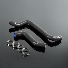 PIT66 Silicone Coolant Radiator Hose Kit,Compatible with 2001-2005 Dodge Neon SRT-4 SRT4 2.4L White with Clamps in Saudi Arabia