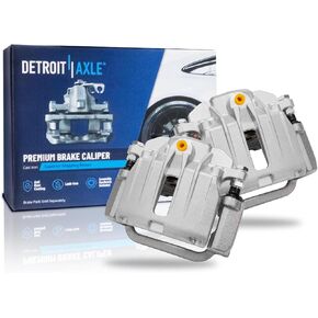 Detroit Axle - Rear Brake Calipers w/Brackets Replacement for GMC Chevrolet Sierra Silverado 1500 Cadillac DTS Deville - 2pc Set in Saudi Arabia