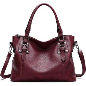 Hobo Tote Bag for Women Large Vegan Leather Purse with Adjustable Shoulder Strap in Saudi Arabia