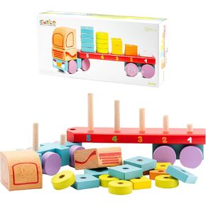 Cubika Cubika-15184Construction 100 Blocks 1 Wooden Building Toy, Multicolor (Levenya 15184) in Kuwait