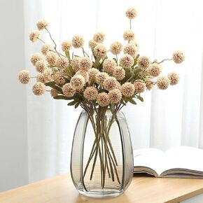 Faux Mixed Color Kiku Flower, 10 Stems with 5 Heads Each & 4 Branches Eucalyptus Stems, Artificial Small Mini Chrysanthemum Flowers for Aesthetic Room Decor, Floral Arrangements Centerpiece in Saudi Arabia