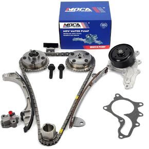 MOCA توقيت سلسلة VVT KIT مضخة المياه متوافقة مع 11-12 لتويوتا سيينا L4 163 2.7L 1AR-FE ، 09-11 لتويوتا هايلاندر L4 163 2.7L ، 10-11 لتويوتا كامري L4 152 2.5L 2AR-FE in Kuwait