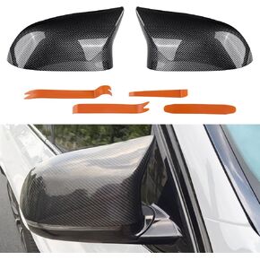 استبدال JDMON للباب الخلفي غطاء مرآة غطاء BMW X3 F25 X4 F26 X5 F15 X6 F16 2014 2015 2015 2017 2018 CAP in Kuwait