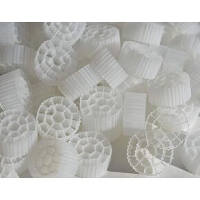 K3 Bio Filter Media Moving Bed Biofilm Reactor (MBBR) for Aquaponics, Aquaculture, Hydroponics - Ponds - Aquariums by Wholesale Koi Farm (6 Gallons) in Saudi Arabia