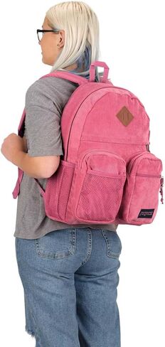 حقيبة الظهر Jansport Granby Remix - Work أو Travel أو Laptop Bookbag أو Operal Blue Corduroy in Kuwait
