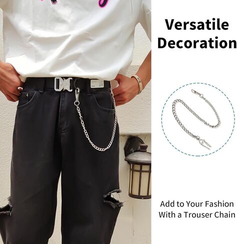 Pocket Watch Chain Accessories for Men Vintage Gold Silver Chains with Style Watch Chains for Pocket Watches Classic Mens Chain with Clip and Accessory in Kuwait