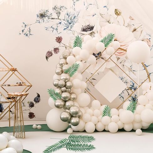 10 Pcs Artificial Palm Leaves, Small Green Fake Palm Leaf with Stems, Fake Leaves, Leaves Decor for Party Decoration, Wedding, Restaurants, Homes, Offices, Balconies in Kuwait