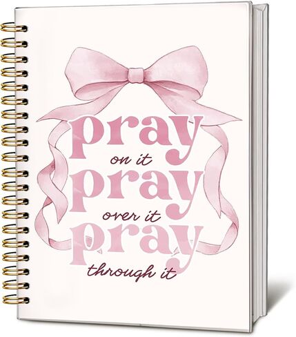 God Says You are Christian Notebook, Floral Christian Journal for Women, Bible Journal Notebook, Church Notes Notebook, Inspirational Hardcover Spiral Notebook Journal 5.5x8.3 Inch in Kuwait