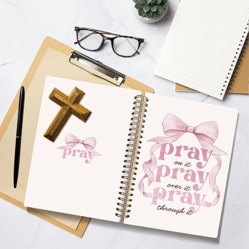 God Says You are Christian Notebook, Floral Christian Journal for Women, Bible Journal Notebook, Church Notes Notebook, Inspirational Hardcover Spiral Notebook Journal 5.5x8.3 Inch in Kuwait