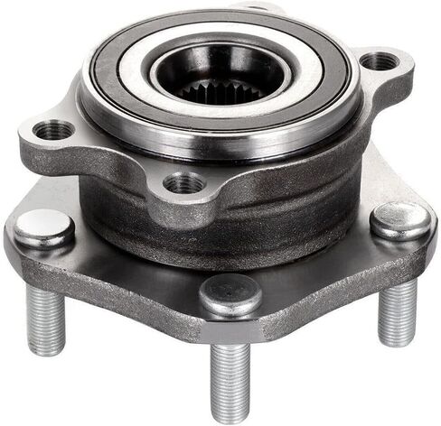 Detroit Axle - Front Wheel Bearing Hubs Kit for 2014-2020 Nissan Rogue 2017-2018 Qashqai 2017-2022 Rogue Sport, 2 Wheel Bearing Hubs Assembly 2 Sway Bars Replacement in Saudi Arabia