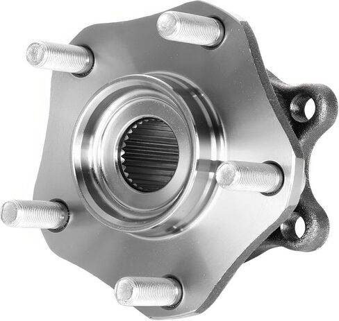 Detroit Axle - Front Wheel Bearing Hubs Kit for 2014-2020 Nissan Rogue 2017-2018 Qashqai 2017-2022 Rogue Sport, 2 Wheel Bearing Hubs Assembly 2 Sway Bars Replacement in Saudi Arabia