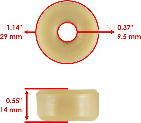 Caltric 2 Secondary Clutch Roller متوافق مع Polaris RZR XP 4 1000 2016 2017 2018 2019 2020 2021 3514929 in Saudi Arabia