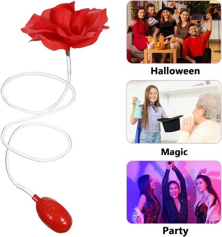 Garneck Water Squirting Flower Water Squirt Corsage Pin - Fun Clown Prank with Short Stem - for and Parties Squirting for Laughter and Joy Ideal for Clowns and in Saudi Arabia