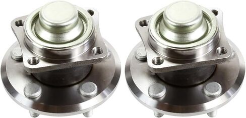 AutoShack Rear Wheel Hub Bearing Pair of 2 Driver and Passenger Side Replacement for 2000-2005 Toyota Celica 2003-2008 Corolla Matrix 2003-2008 Pontiac Vibe 1.8L FWD 5-Lug HB612220PR in Saudi Arabia