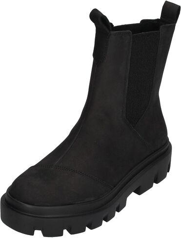 TOMS Women's Rowan Chelsea Boot, Black, 7 in Saudi Arabia