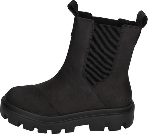 TOMS Women's Rowan Chelsea Boot, Black, 7 in Saudi Arabia