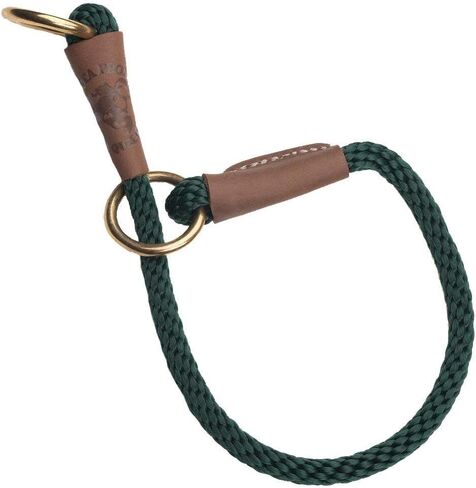 Mendota Pet Command Slip Collar - Dog Training Collar - Made in The USA - Orange - 22 in in Saudi Arabia