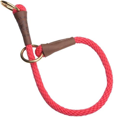 Mendota Pet Command Slip Collar - Dog Training Collar - Made in The USA - Orange - 22 in in Saudi Arabia