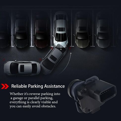 Backup Camera for Car Compatible with Ford F150 2010-2014, Ford Mustang 2015-2020 & Lincoln MKC 2015-2019, Easy Installation, IP69 Waterproof, Wide View Angle, HD 1080P, Night Vision & Parking Safety in Kuwait