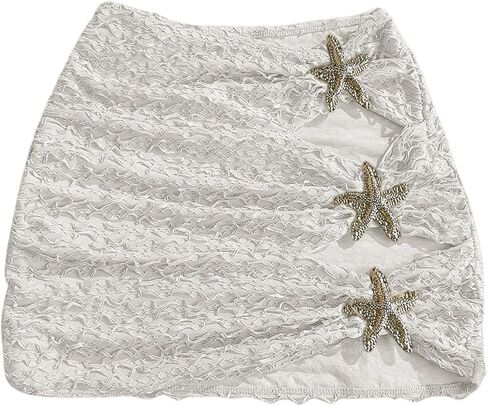 Verdusa Women's Cut Out Starfish Swim Cover Up Skirt Suced Suced Suit Bikini Bottoms in Kuwait