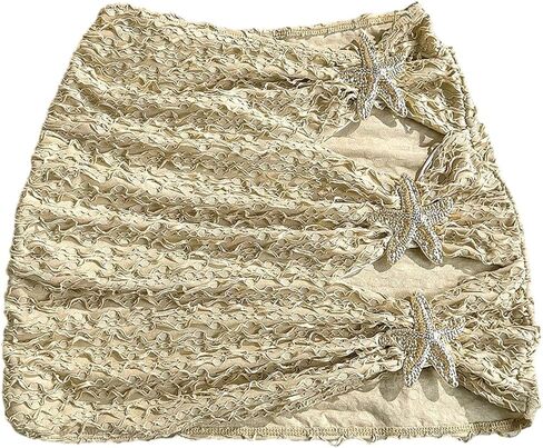 Verdusa Women's Cut Out Starfish Swim Cover Up Skirt Suced Suced Suit Bikini Bottoms in Kuwait