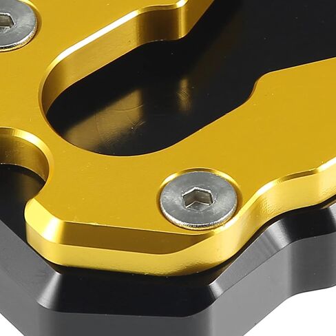 F شرسة الدورة الألومنيوم سبيكة نارية الركيزة kickstand pad stand امتداد ل yamaha nmax in Saudi Arabia