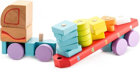 Cubika Cubika-15184Construction 100 Blocks 1 Wooden Building Toy, Multicolor (Levenya 15184) in Kuwait