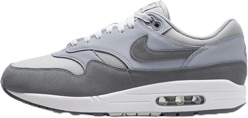 Nike Air Max 1 Men's Shoes (HM9936-001, Photon Dust/Wolf Grey/White/Smoke Grey) Size 8.5 in Saudi Arabia