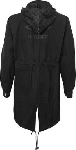 Umbro Men's Hidden Hood Fish Tail Rain Jacket, Color Options in Saudi Arabia