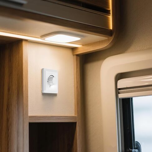 مفتاح Dimmer GZV 12V ، 200 واط PWM تبديل باهت - سطوع قابل للتعديل ليد ، الهالوجين ، الأضواء المتوهجة والشريط - متوافق مع RV ، السيارات ، الشاحنة ، البحرية ، الأسود in Saudi Arabia
