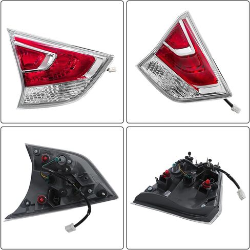 LH Rear Brake Inner Tail Light Assembly Replacement for Nissan Rogue 2014-2016 Tail Light Left Side NI2802103 265554BA1A in Saudi Arabia