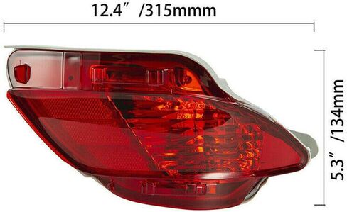 يمين/الأيسر الخلفي الخلفي المصباح المصباح المصباح المصباح الإسكان لوكس لكسوس RX270 RX350 RX450H 2010 2011 2013 2014 2015 بدون لمبة (جانب الركاب الأيمن) in Saudi Arabia