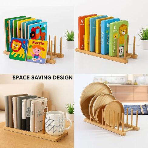 Wooden Puzzle Storage Rack, 2 Pcs Puzzle Organizer Puzzle Holder Rack, Jigsaw Puzzle Storage Rack Organizer Shelf for Adults Craft Collection Lovers in Saudi Arabia