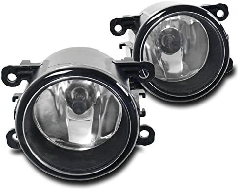 Bumper Driving Fog Lights Lamps Chrome Compatible with Acura Honda Jaguar Lincoln Subaru Suzuki in Kuwait