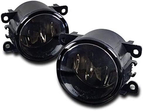 Bumper Driving Fog Lights Lamps Chrome Compatible with Acura Honda Jaguar Lincoln Subaru Suzuki in Kuwait