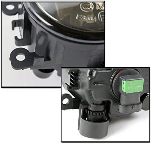 Bumper Driving Fog Lights Lamps Chrome Compatible with Acura Honda Jaguar Lincoln Subaru Suzuki in Kuwait