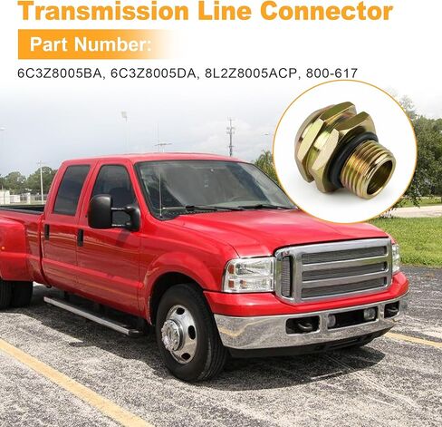 خط برودة النقل السريع موصل سريع 800-617 متوافق مع 2005-2007 Ford F-250 F-350 F-450 F-550 ، 2007-2010 Ford Explorer ، Sport Trac ، 2007-2010 Mercury Mountaineer in Saudi Arabia