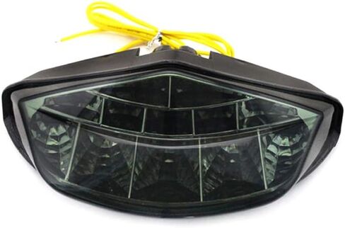 Guaimi Integrated LED Tail Light Trans Compans for Ducati Monster 659 2013-2014 Monster 696 2008-2014 Monster 795 2011-2015 Monster 796 2010-2015 Monster 1100/S/Evo 2009-2013-Black in Saudi Arabia
