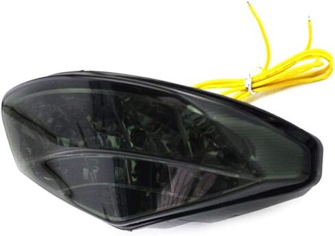 Guaimi Integrated LED Tail Light Trans Compans for Ducati Monster 659 2013-2014 Monster 696 2008-2014 Monster 795 2011-2015 Monster 796 2010-2015 Monster 1100/S/Evo 2009-2013-Black in Saudi Arabia