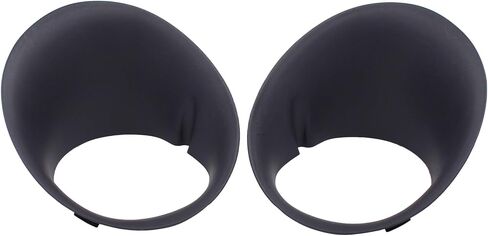 MOTOKU Front Driver and Passenger Side Fog Light Bezel for Dodge Ram 1500 2500 3500 4500 5500 in Saudi Arabia