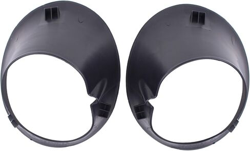 MOTOKU Front Driver and Passenger Side Fog Light Bezel for Dodge Ram 1500 2500 3500 4500 5500 in Saudi Arabia
