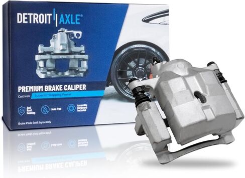 Detroit Axle - Front Right Brake Caliper for 10-22 Toyota Prius 12-15 Prius Plug-In 11-17 Lexus CT200h Disc Brake Caliper w/Bracket 2011 2012 2013 2014 2015 2016 2017 Replacement Assembly in Saudi Arabia