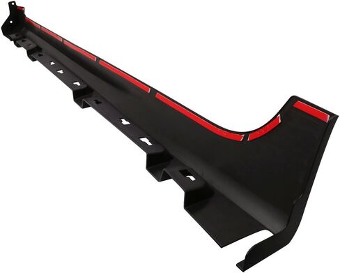 Side Skirts Compatible with 2014-2018 Mazda 3, MP Style Unpainted Black Polypropylene - PP Step Extension Lip Splitters by IKON MOTORSPORTS, 2015 2016 2017 in Saudi Arabia