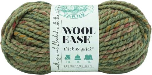 Lion Brand Yarn 640-143 Wool-Ease Thick & Quick Yarn, 1-Pack, Claret in Saudi Arabia