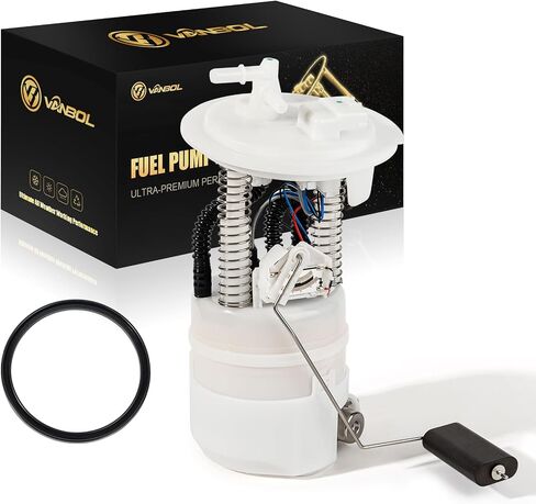 Electric Fuel Pump Module Assembly Compatible with 2003-2014 Nissan Murano V6 3.5L GAS 2 Tube Ports Left Side Replace E8536M P76359M 170401AA0A VANBOL0158 with Sending Unit O-ring in Saudi Arabia