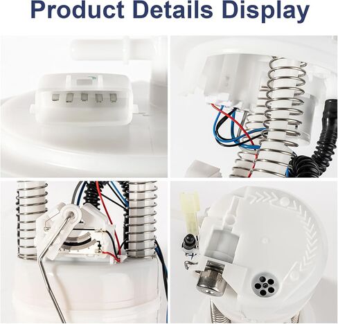 Electric Fuel Pump Module Assembly Compatible with 2003-2014 Nissan Murano V6 3.5L GAS 2 Tube Ports Left Side Replace E8536M P76359M 170401AA0A VANBOL0158 with Sending Unit O-ring in Saudi Arabia