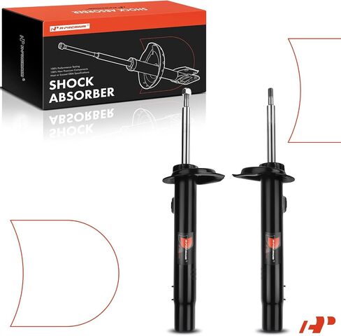 A-Premium Front Pair (2) Strut Assembly Compatible with BMW E46 323Ci 325Ci 328Ci 330Ci 323i 325i 328i 330i, Driver and Passenger Side in Saudi Arabia